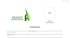Desktop Screenshot of france-aromatique.com